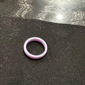 Lavender Ceramic Ring Band